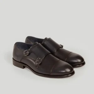 Zapato Monk Strap Cuero Brillante SKU 0.30823