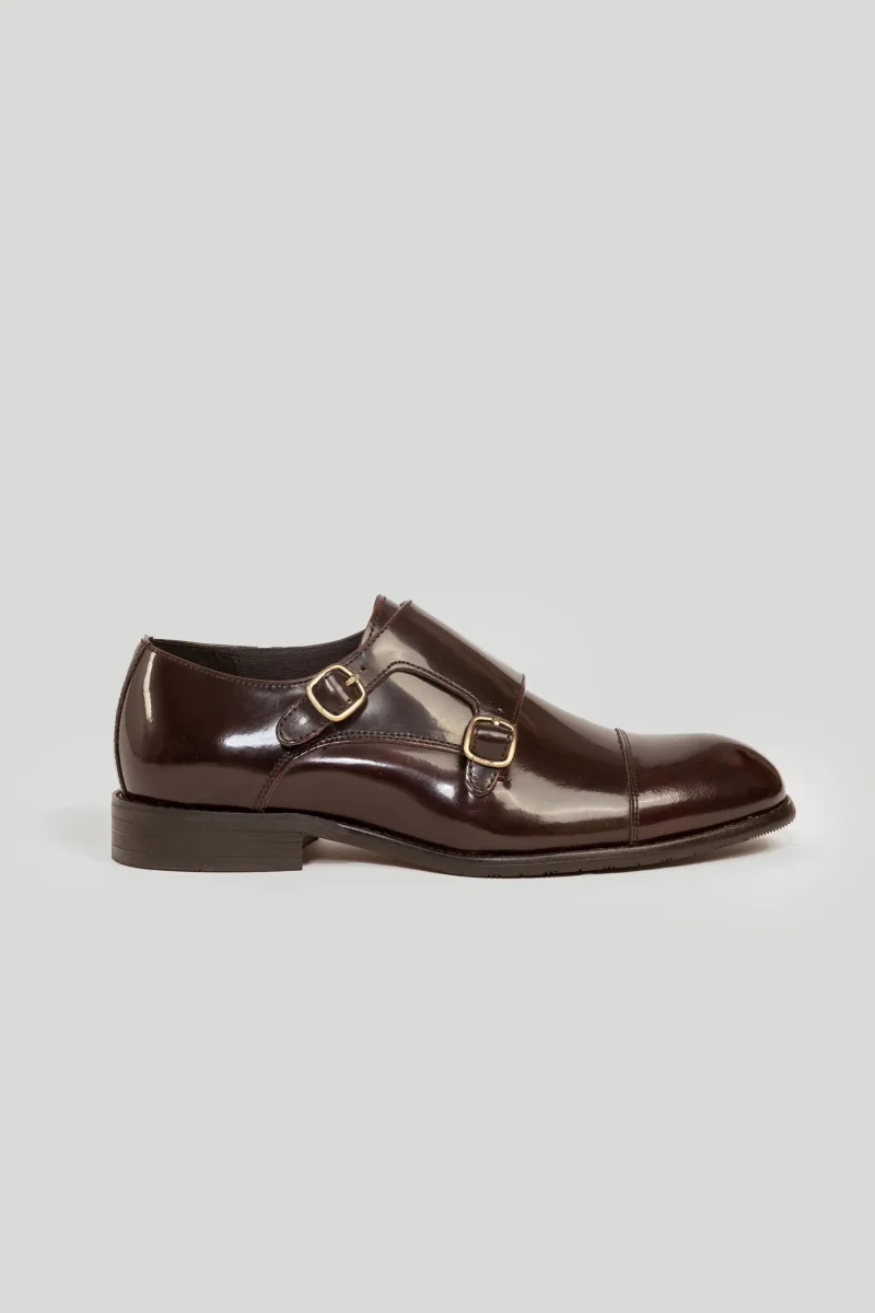 Zapato Monk Strap Cuero Brillante SKU 0.30823 - Imagen 7