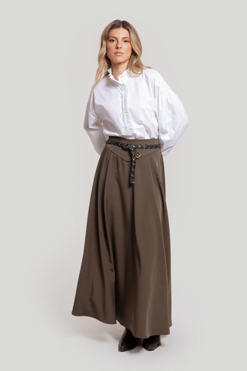 Falda Pico Kaki SKU 0.29559 - Imagen 3