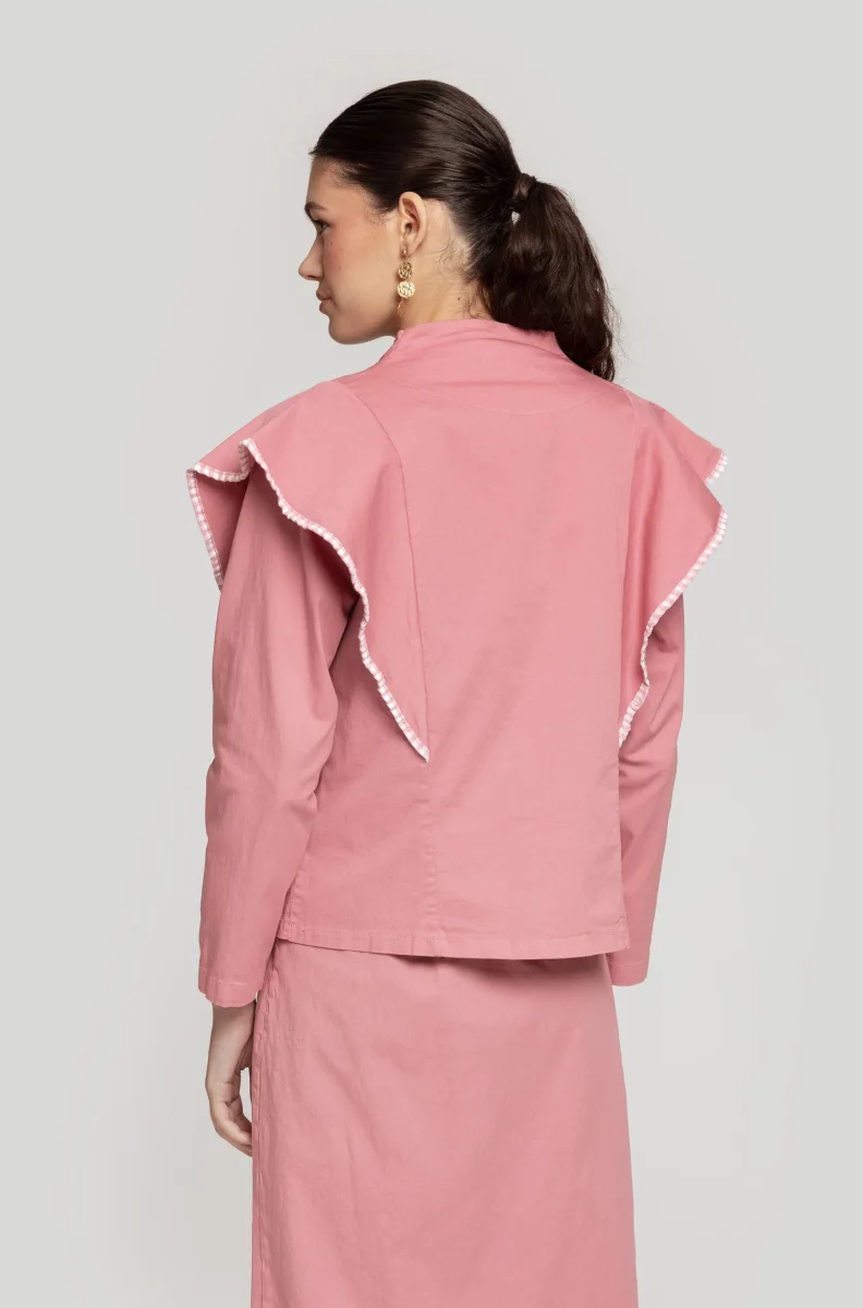 Chaqueta Albora Elegante Rosa - Imagen 5