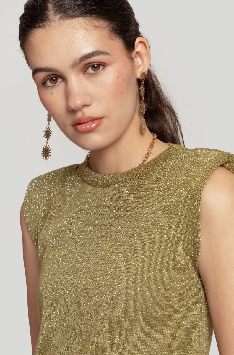 Top Brillo Iconic Oliva - Imagen 4