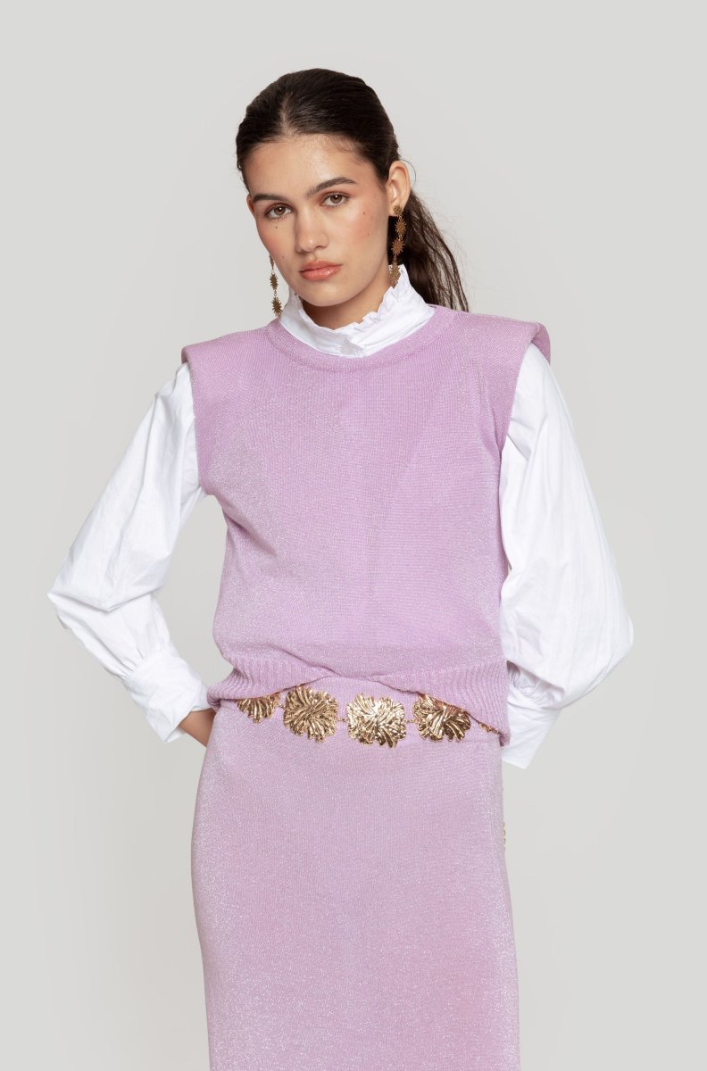 Top Brillo Iconic Violeta - Imagen 2