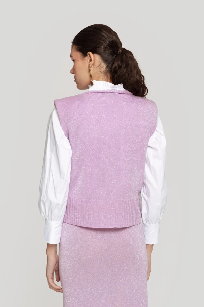 Top Brillo Iconic Violeta - Imagen 4