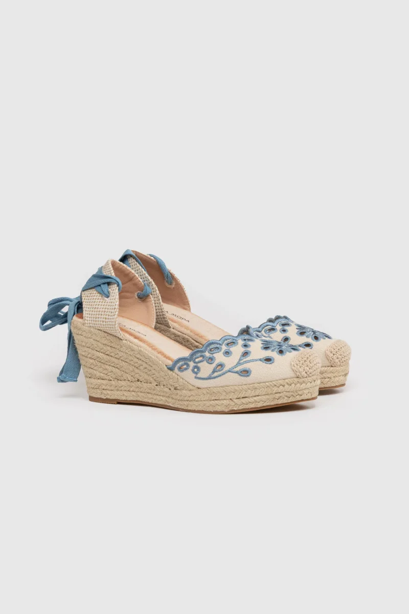 Sandalia Arena Chic Azul - Imagen 2