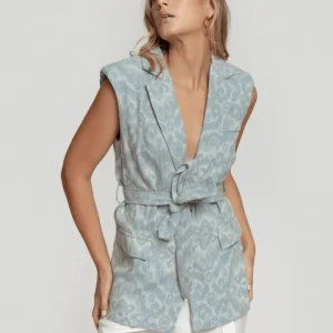 Chaleco Couture de Cinturón