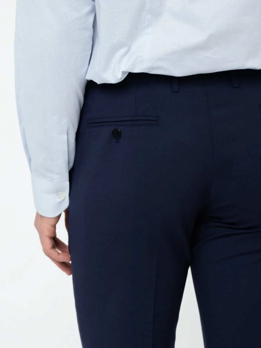 Pantalón traje lana slim fit - Imagen 5