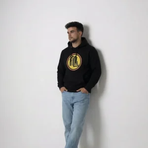 Sudadera Premium Dragon Ball - Símbolo Kame Negro