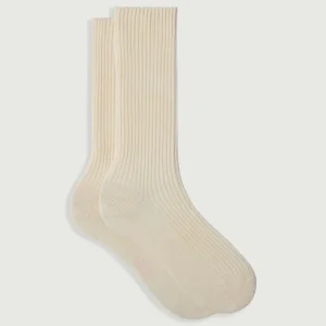 CALCETINES IVEN CREMA