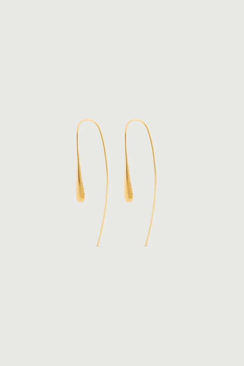 PENDIENTES DORMILONAS DORADO