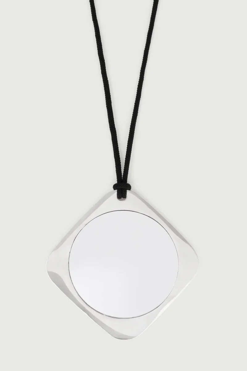 SAUTOIR MIROIR PLATA - Imagen 3