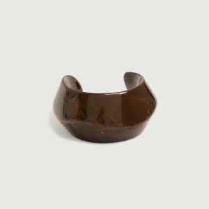 PULSERA CAMILA MARRÓN OSCURO