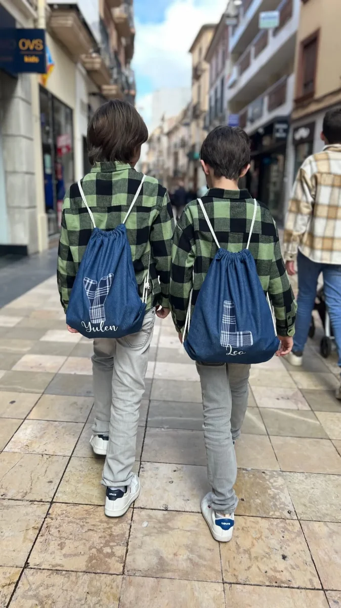 Mochila tejana fallas personalizada - Imagen 4