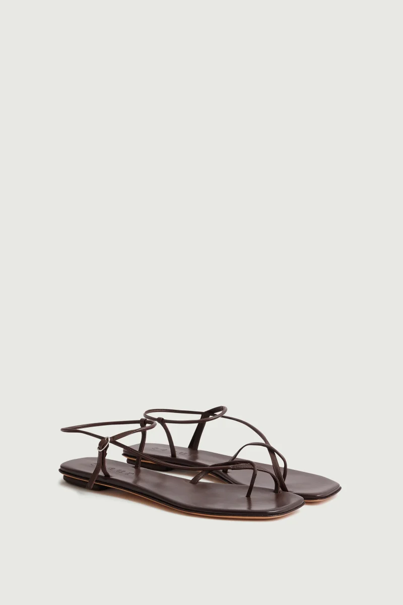 SANDALIAS ROSALIE MARRÓN - Imagen 3