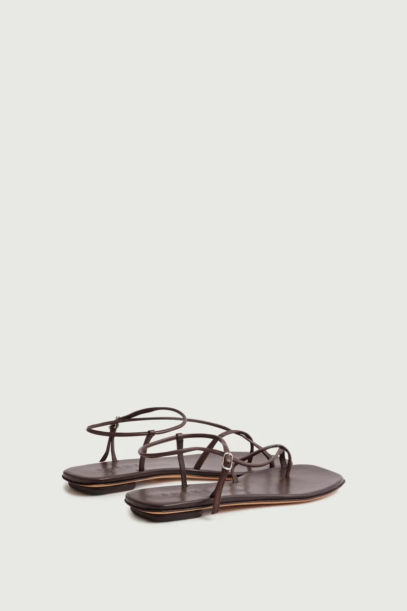 SANDALIAS ROSALIE MARRÓN - Imagen 4