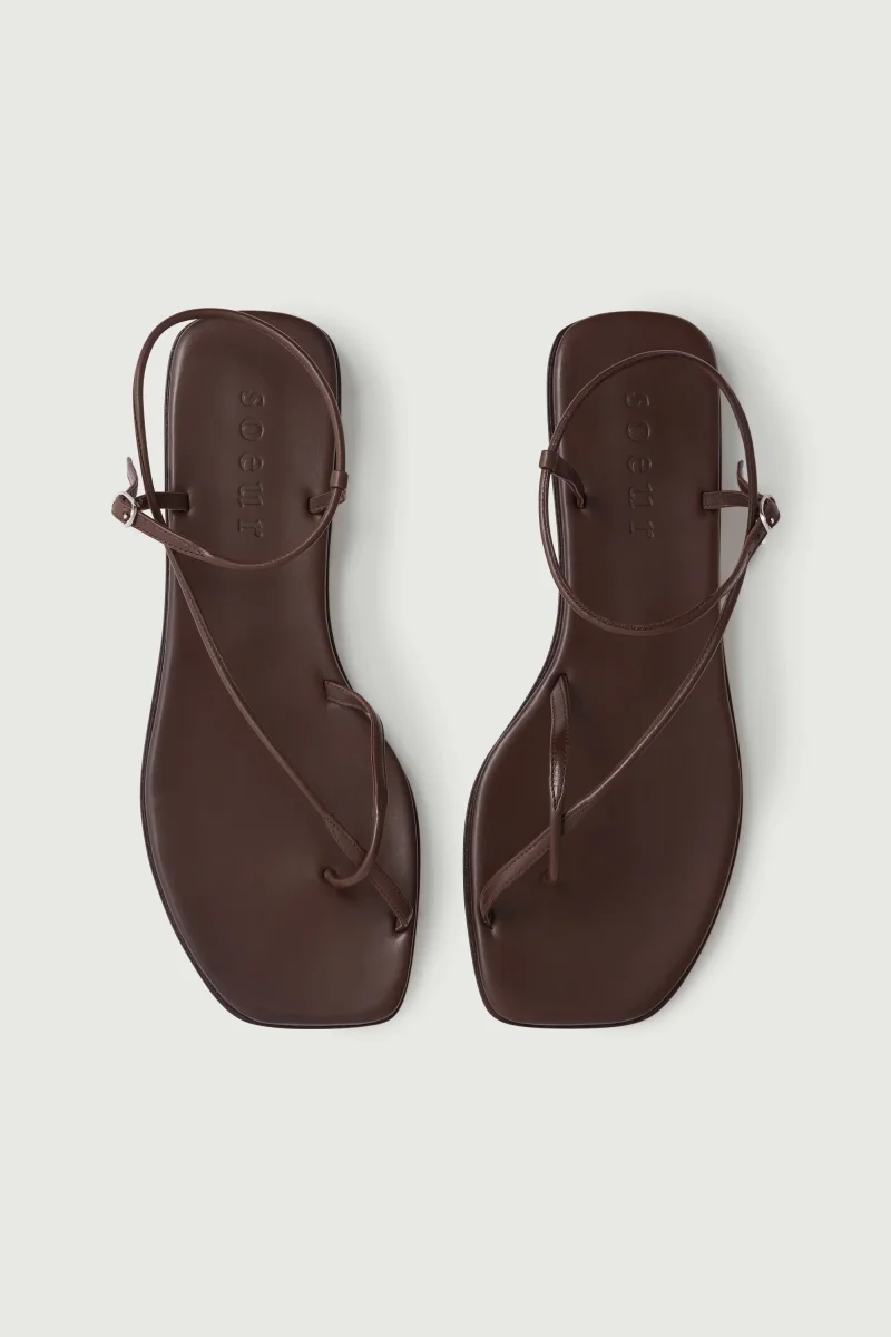 SANDALIAS ROSALIE MARRÓN - Imagen 5