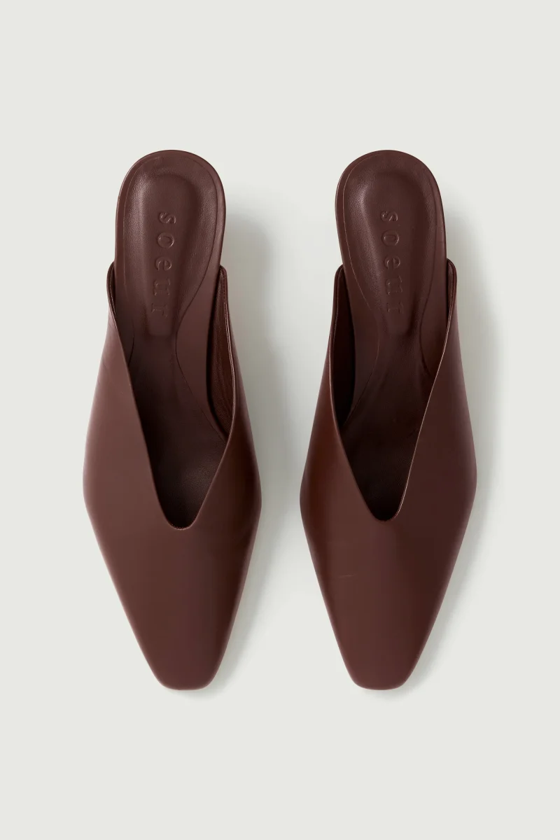 MULES AMALIE MARRÓN - Imagen 7