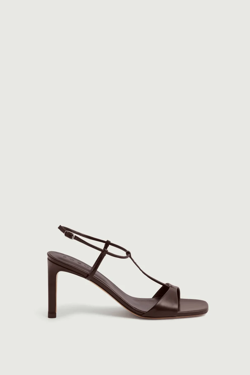 SANDALIAS CECILIE MARRONES - Imagen 2