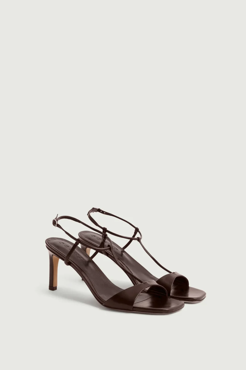 SANDALIAS CECILIE MARRONES - Imagen 3