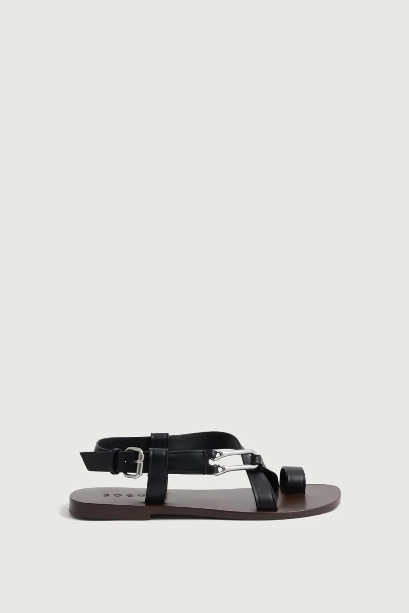 SANDALIAS CORDOUE NEGRO - Imagen 2