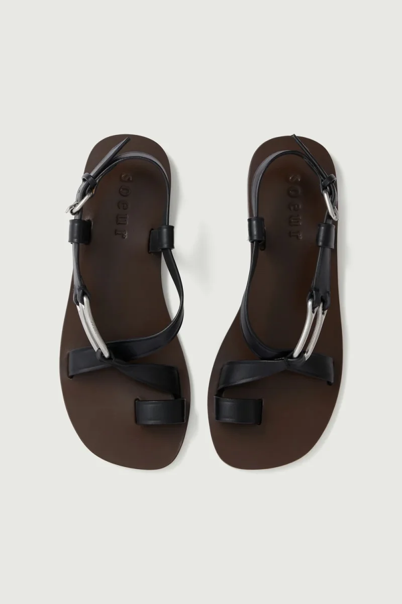 SANDALIAS CORDOUE NEGRO - Imagen 5