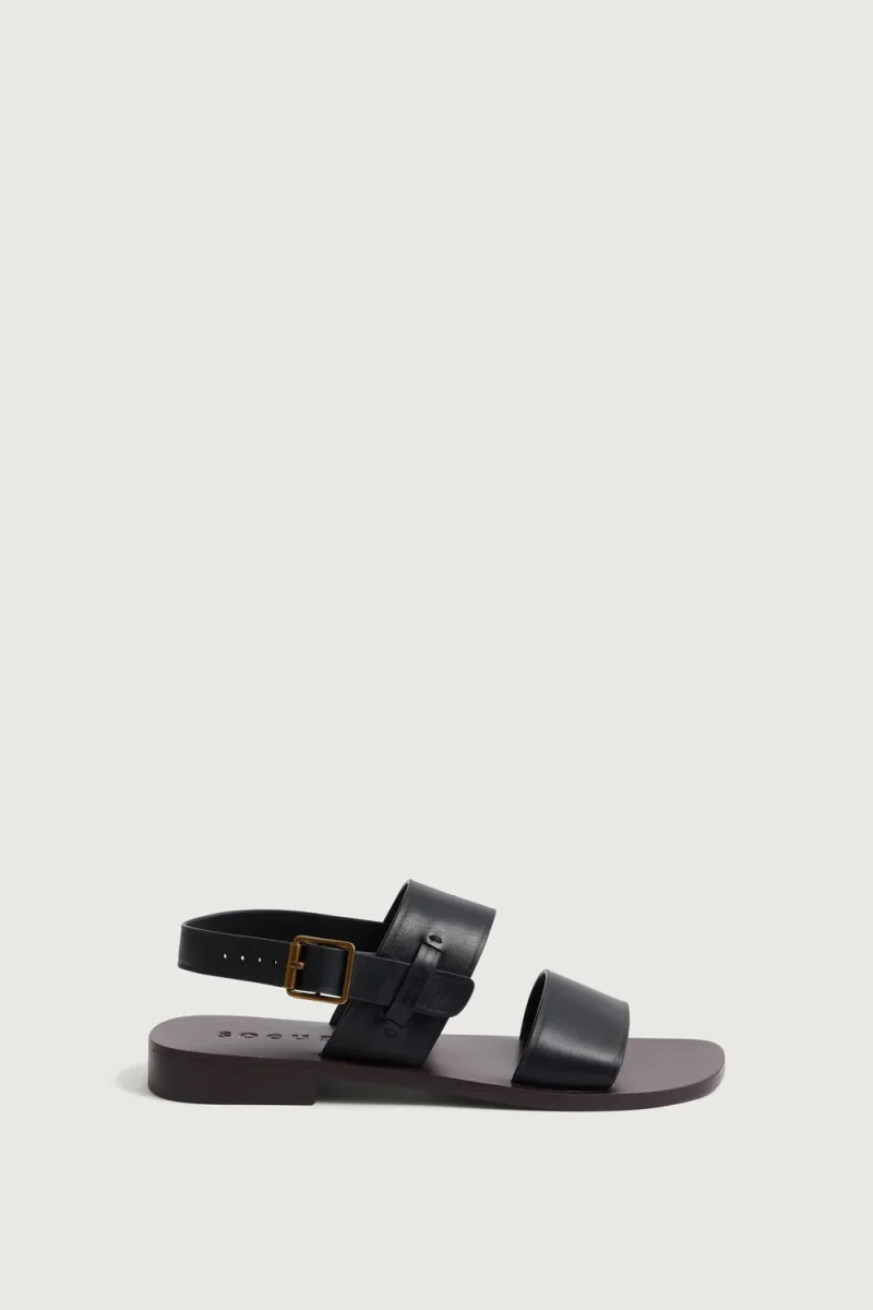 SANDALIAS DOUGLAS NEGRO - Imagen 2
