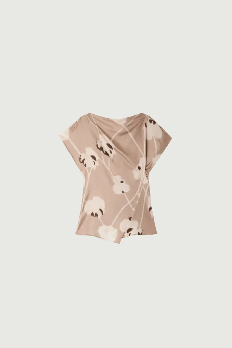 BLUSA FEDORA BEIGE - Imagen 6