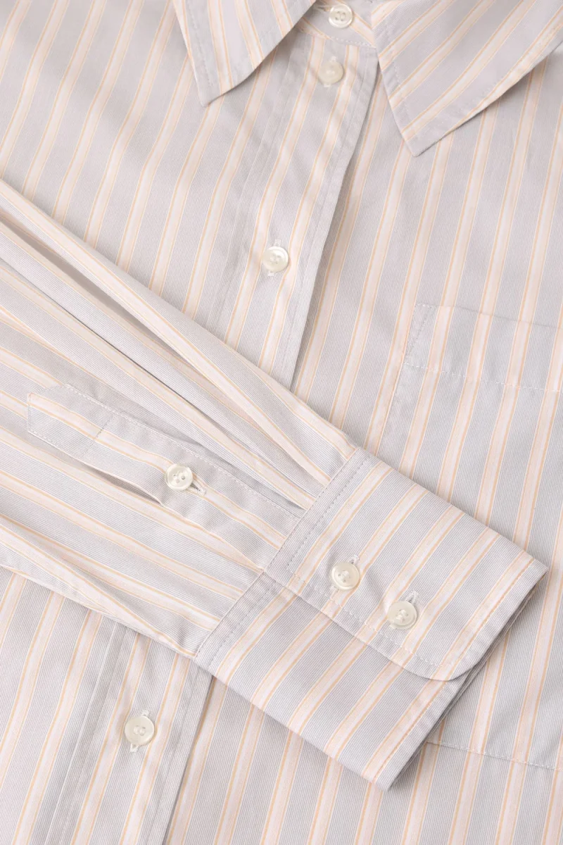 CAMISA CARLOTTA NARANJA/GRIS - Imagen 7
