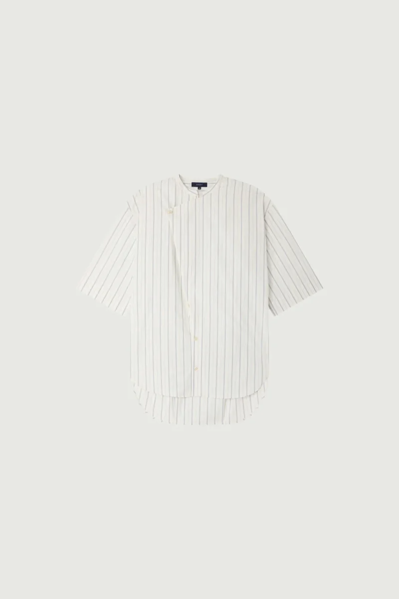 BLUSA IXIA ÉCRU/AZUL - Imagen 6