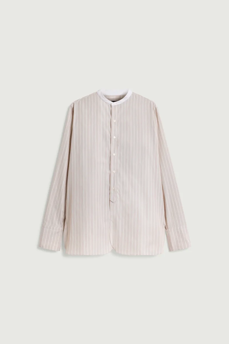 CAMISA LUCILE AVELLANA/CRUDO - Imagen 7