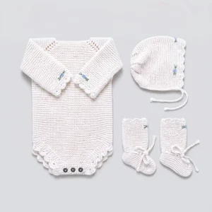 Conjunto Bordado Blanco