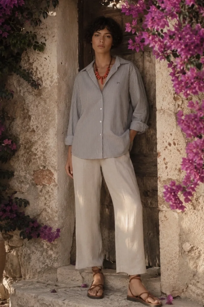 Camisa Oxford Rayas SKU 0.34245 - Imagen 2