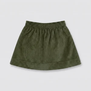 Falda pana verde caza