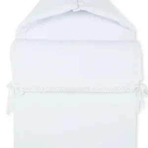 Saco capazo blanco con guata extraíble