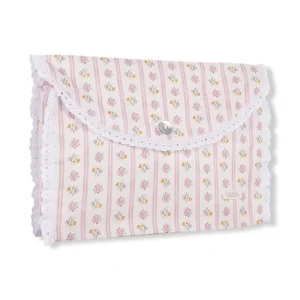 Bolsa de muda Micaela con tira bordada