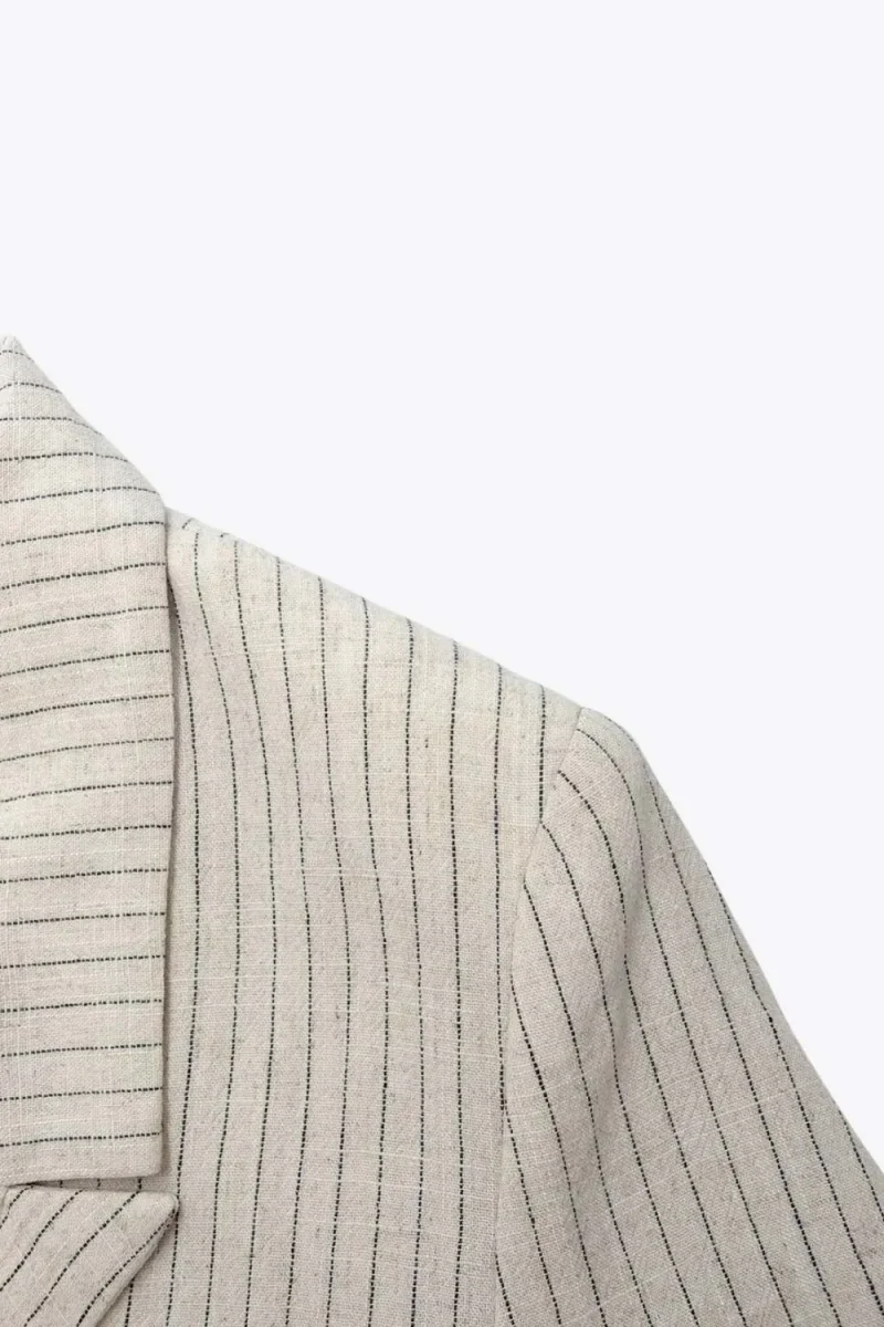 Blazer rayas botones - Imagen 9