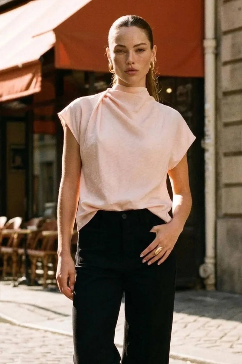 Blusa Breeze manga corta