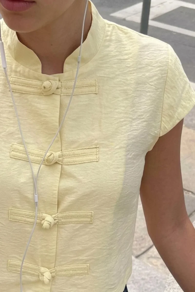 Blusa Bruna cuello mao - Imagen 3