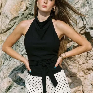 Blusa Claire con cinturón