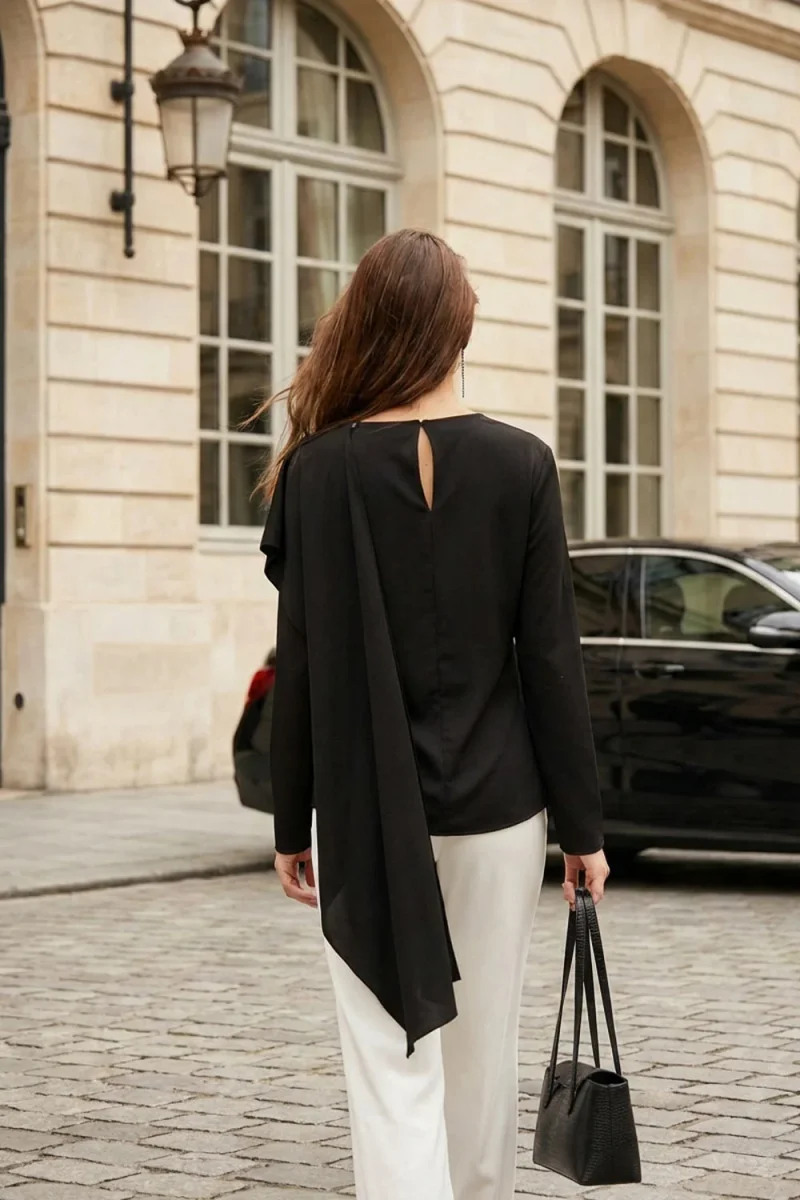 Blusa Elara detalle cruzado - Imagen 5