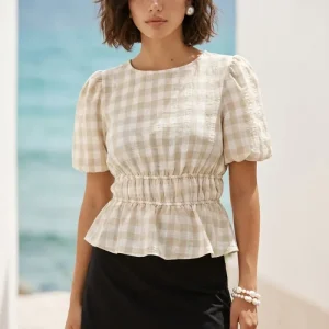 Blusa Fleur estampada