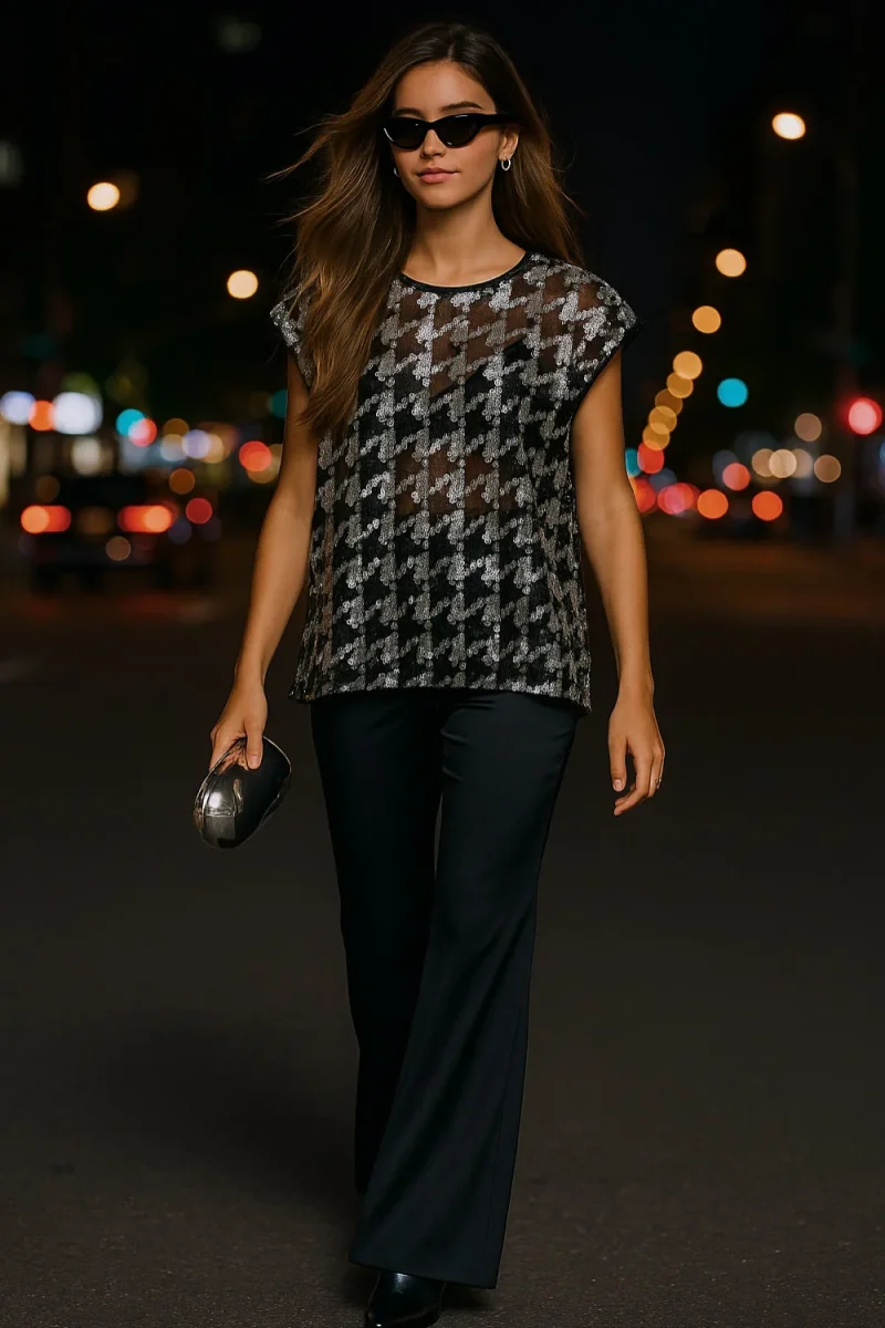 Blusa fluida Glitter Mood - Imagen 3