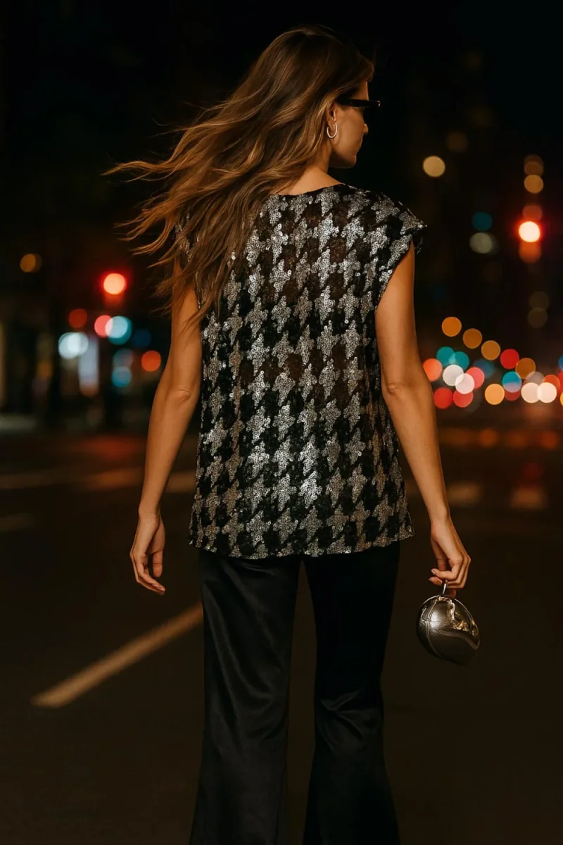 Blusa fluida Glitter Mood - Imagen 4