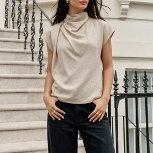 Blusa fluida Midnight Kiss
