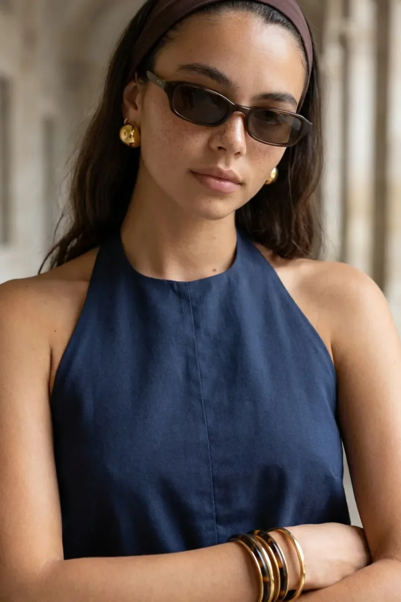 Blusa halter Atomic escote espalda - Imagen 4