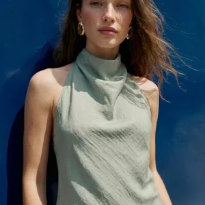 Blusa halter Ultra Glam