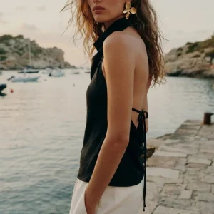 Blusa halter Ultra Glam
