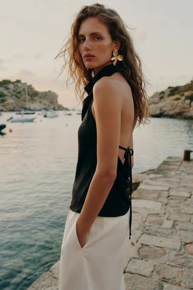 Blusa halter Ultra Glam - Imagen 2