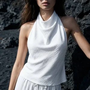 Blusa halter Ultra Glam