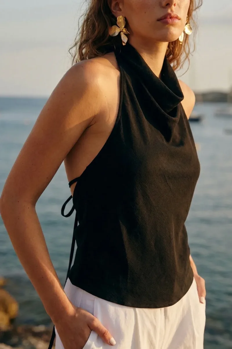 Blusa halter Ultra Glam - Imagen 3