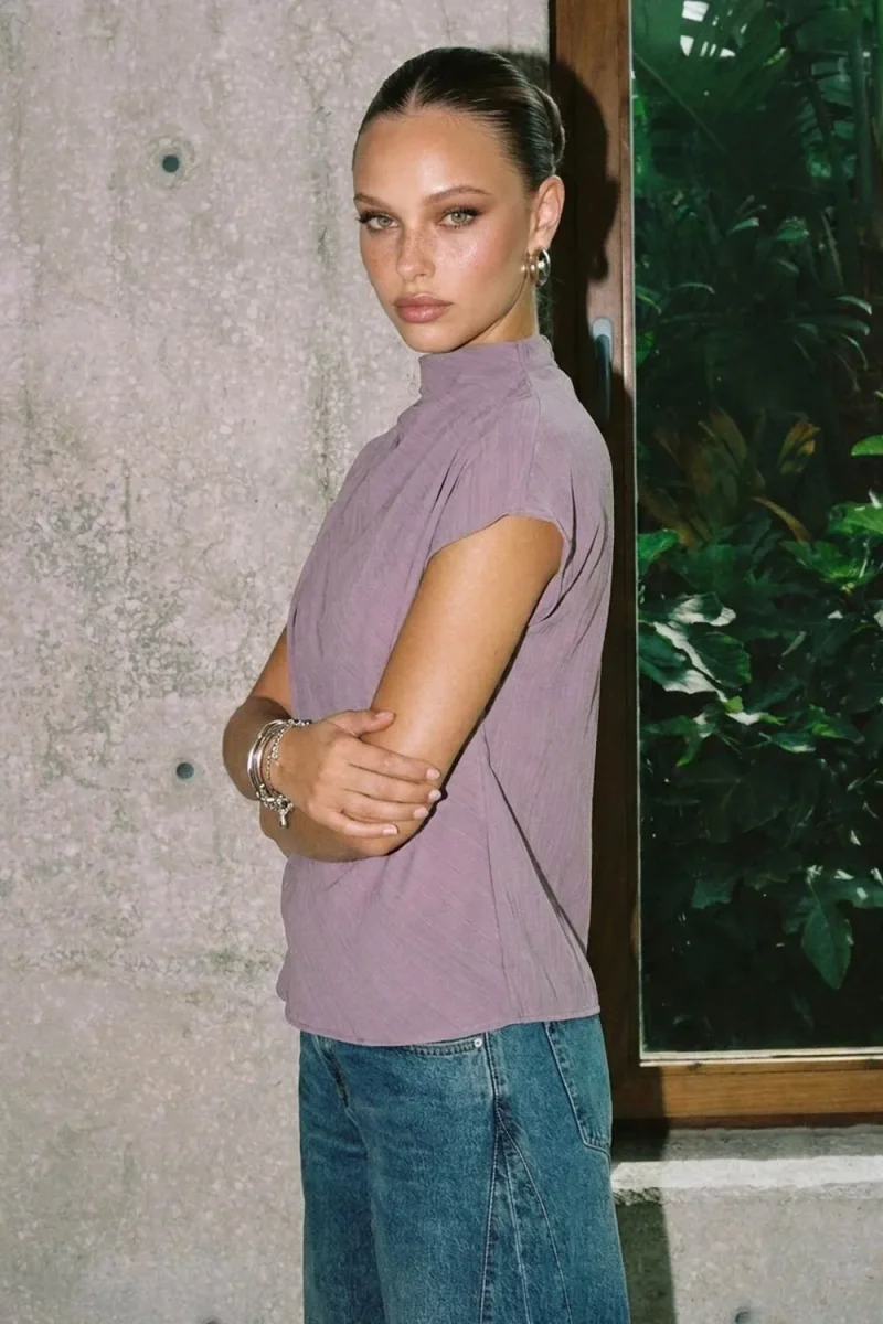 Blusa Jolie con plisados - Imagen 3